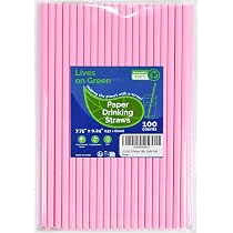 Lot 100 Pailles En Papier Écologiques Jaunes Pois & Rayures – Biodégradables Anniversaire & Fêtes
