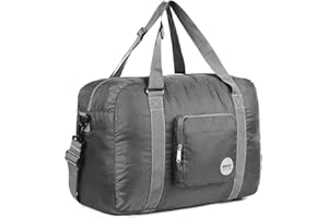 WANDF Handgepäck Tasche für Flugzeug Reisetasche Klein Faltbare Handgepäck Koffer 55x40x20cm / 45x36x20cm Sporttasche Krankenhaustasche Weekendertasche