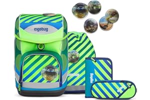 ‎ERGOBAG ergobag cubo Set ergonomischer Schulrucksack Klassisch 5-teilig 1. Klasse Grundschule