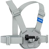 TELESIN Aksiyon Kamera G&ouml;ğ&uuml;s Askısı (Vest Chest) | Hızlı &Ccedil;ıkarılabilir Yelek G&ouml;ğ&uuml;s Kayışı | GoPro 13/12/11/10/9/8/7/6/5, Osmo