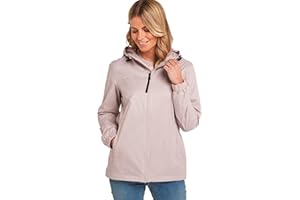 TOG24 Craven Womens Waterproof Packaway Rain Jacket with Bag, Full Length Zip and Adjustable Hood, Breathable, Windproof, Suitable for Hiking and Outdoors