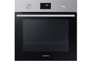 Samsung Pyrolyse Einbau-Backofen, 68 l, EEK: A, Single Fan, Katalytische Reinigung, 8 Heizarten inkl. 20 Automatik-Programmen, Edelstahl, NV68A1170BS/EF