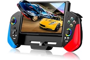 LuckyMoon Switch Controller for Switch/OLED, Joystick Wireless Controller with Hall Effect Joystick, Auto Turbo, Mechanical touch, Precise Motion Control,Dual Motor Vibration