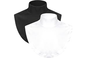 Hejo Fake Turtleneck, Detachable Collar for Women, Modal Comfortable Warm Fake Collar Turtleneck for Women, High Neck False Collars for Ladies, Free Size