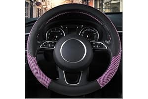 Istn - Funda de Volante de Seda de Hielo Transpirable Antideslizante para Unisex púrpura