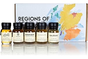 DRINKS BY THE DRAM Regions of Scotland Whisky Tasting Set
