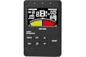 AUPHY Digital Métronome et Accordeur, Précis, Rapide et Portable,Convient Guitare,Clarinette, Saxophone et à d'autres Instruments