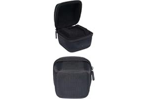 F Fityle Eva Uhren Tasche, Eva Hartschalen Tasche, Reise Uhrenkoffer, Eva Uhren Schutz, Tragbarer Schmuck Hardcase, Uhrenetui mit Reißverschluss, Watch Travel Case Uhrenbox für Armband Uhren