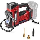 Einhell CE-CC 18/23 D Li-Solo Power X-Change Ak&uuml;l&uuml; Ara&ccedil; Kompres&ouml;r&uuml; (18 V, maks. 11 bar, LCD ekranlı dijital basın&ccedil; g&ouml;stergesi