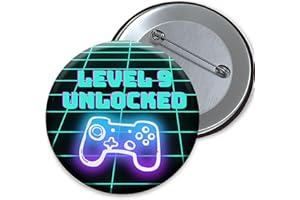 LimaLima Birthday Gift For Boys You Have Reached Level Badge