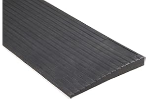 DER RAMPEN SHOP Vollgummi Schwellenrampe 30mm hoch - 3cm Gummi Rampe, Rampe für Rollstuhl