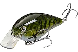 Strike King KVD 1.5 Hard Knock Fishing Lure, 3/8 oz, 3D Lifelike Eyes