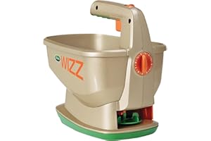 Scotts Wizz Streuer für Grassamen, Dünger, Salz und Eisschmelze, Handstreuer hält bis zu 2.500 m²