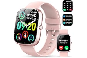 CASCHO Smart Watch for Men Women Answer/Make Calls, 1.91" Touch Screen Smartwatch, Fitness Watch with Step Counter, Heart Rate Sleep Monitor, 100+Sports Modes, IP68 Waterproof Smart Watches for Android iOS