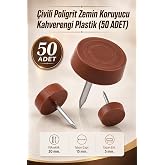&Ccedil;ivili Poligrit Zemin Koruyucu Pabu&ccedil; Kahverengi Plastik Poligirit (50 ADET)