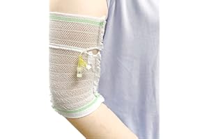 CHOYTONG PICC Line Cover Sleeve - Protezione per catetere PICC per allattamento, per bambini dai 3 ai 5 anni, rete elastica, ultra morbida, traspirante, confortevole