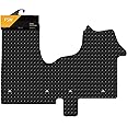 FSW - Fits Renault Traffic 2014-2022 and Fits Vauxhall Vivaro 2014-2019 - Tailored Mats - Passenger Leg Version Tailored 5MM Waterproof Rubber EXTRA Heavy Duty Floor Mats