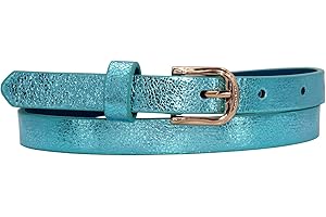 EANAGO Ceinture végétalienne >PRINCESSE DE GLACE< pour enfants - ceinture chatoyant et moderne pour filles de 6-15 ans