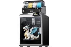 Creality K2 Combo (A) 3D-Drucker, Mehrfarbig mit CFS, bis 600 mm/s Hochgeschwindigkeitsdruck, AI-Kamera für Druckfehlererkennung, Smart Auto Leveling, leiser Betrieb 45 dB, 260×260×260 mm Bauvolumen