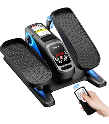 Rollingsurfer Appareil Elliptique de Bureau, Vitesse Réglable, Pédale d
