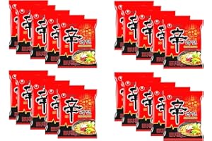 ACORNSOLUTION Nongsiimm Spicy Shin Ramyun Noodle (120g (Pack of 20))