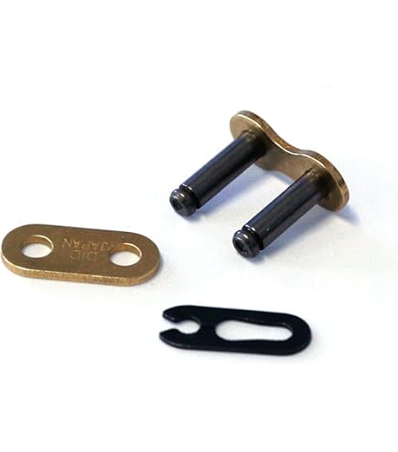 QAZAKY 10 Pcs Gold 428 Drive Chain Repair Master Connector Split