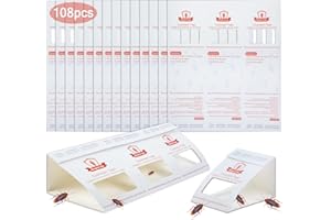 STINGMON TRAP Trampa Cucarachas 36 Pack Potente Mata Cucarachas Se Puede Dividir En 108 Unidades Individuales Anti Profesional Eliminar Trampas para