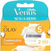Gillette Venus Comfortglide Hindistan Cevizi Plus Olay Yedek 2&rsquo;li Kadın Tıraş Bı&ccedil;ağı