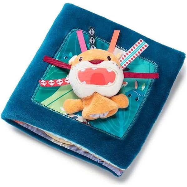 Libro Di Stoffa Lilliputiens Marius Il Rinoceronte - Per Neonati Da 6 Mesi, Con Anello Da Dentizione - Foto 12