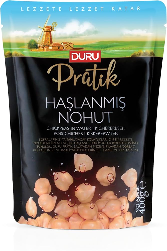 Duru Pratik Haşlanmış Nohut 400 Gr