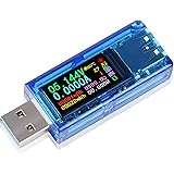 USB 3.0 Tester Multimeter 3.7-30V 0-4A USB Voltage Tester USB Digital Current and Voltage Tester Meter Voltmeter Ammeter IPS 