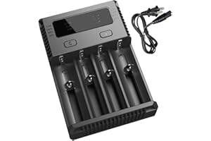 Nitecore Intellicharge I4 V2 Universal 4 Channel Li-Ion/Ni-Cd/Ni-Mh Smart Charger