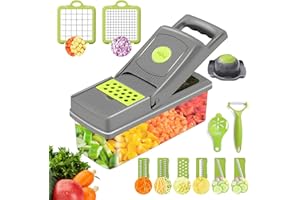 AN HUI MING Mandolina per Verdure Taglia Verdure Affetta Verdure Manuale Professionale Taglia Puntarelle Trita Verdure Patate Grattugia Verdure Accessori Cucina Utensili Cucina