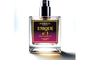 SCENTURA MAISON PARFUM Elixir De Parfum Unisexe, UNIQUE N°1 | Maitres Parfumeurs Pour Hommes Et Femmes | Eau Unisexe | Senteur Floral Rose Musc Oud Vanille | Tenue Longue Durée | Spray Vaporisateur 30 Ml Fabriqué en France