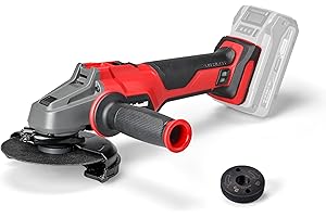 Einhell Professional Akku-Winkelschleifer AXXIO 18/125 Q Li-Solo Power X-Change (18 V, 700 W, 125 mm Scheiben-Ø, 33 mm Schnitttiefe, Brushless, Quick-Fix-Nut, ohne Trennscheibe, ohne Akku)