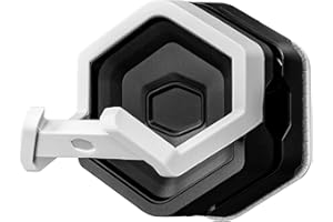 Cooler Master GEM Support pour Périphériques Gaming (Casque, Contôleur, Clavier, etc.) - Crochet Multi-Usage avec Fixation Magnétique pour Surfaces Métalliques ou non (jusqu'à 4mm d'épaisseur) - Noir
