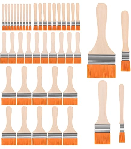 Brochas Para Pintar Paredes Set De 32 Pinceles Para Pintura