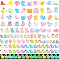 160 Stück Mini-Tierfiguren Aus Harz – Winzige Dekoration Für Feengarten, Aquarium & Diorama