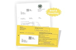 ‎EDUCATES 10 Geburtstagseinladungen Zustellung Einladungen für Erwachsene Geburtstag Brief und Umschlag Witzig Lustig Originell Einladungskarten