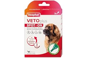 Beaphar VETOplus Spot-ON für große Hunde (ab 30kg), 3x4ml