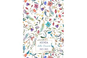 Agenda della Docente: settimana su 2 pagine, valutazioni, consigli di classe, formato da borsa, copertina rigida