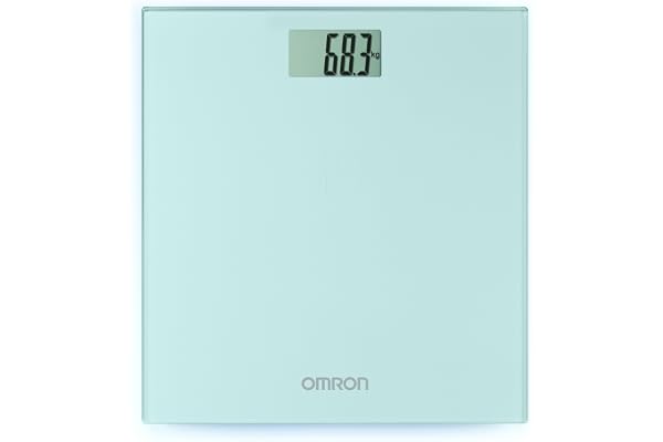 OMRON HN289 Balance Pese Personne Digitale – Mise en marche/arrêt automatique, extra fine, facile à utiliser, design élégant, idéal comme pese personnes pour toute salle de bain