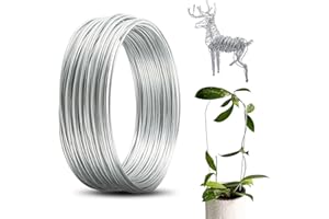LTMMC 1.6mm x 20m Flexible Craft Wire for Sculpting, DIY Projects, Jewellery Making, Floral Making, and Garden Use