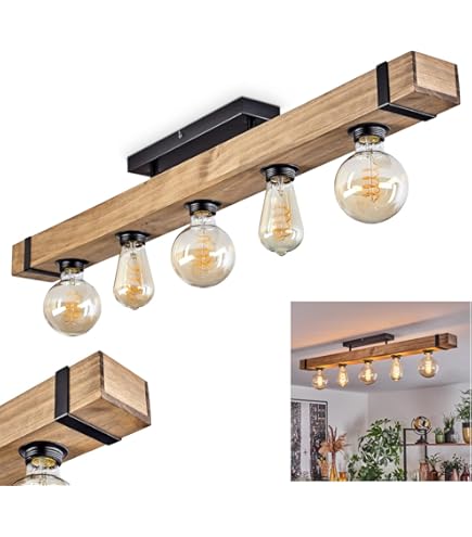 Vintage Edison-lamp, E27, led, dimbaar, 4 W, warmwit, ideaal voor retro en nostalgische verlichting in huis, café, bar (G80YHS) 3 stuks