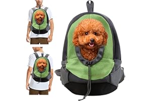 PETCUTE Zaini per Cani Borsa Trasportino Cane Marsupio per Cani Trasportino Zaino da Viaggio per Animali Domestici