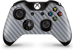 GIZMOZ N GADGETZ GNG Carb Silver Controller Skin Decal Sticker Skins compatible with XBOX One