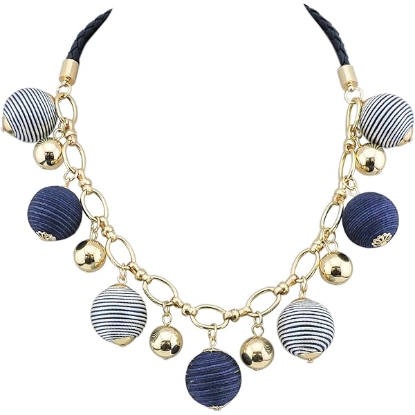 Collana Multistrato Con Perline Turchesi - 43,2 Cm - Regalo Elegante Per Donna