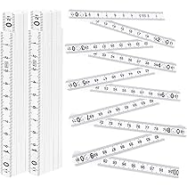 Metro Pieghevole In Legno Gunpla 2m - 10 Sezioni, Graduazioni Metriche, Per Falegnami