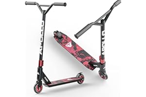 Apollo - Genius Pro Patinete para Trucos | Patinete Niño Rodamientos de Bolas ABEC 9 | Scooter Freestyle | Patinete Acrobático para Niños a Partir de 6 años | Patinete Freestyle Acrobacias y Cruising