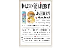 kiimiipa 18. Geburtstag Geldgeschenk: Bilderrahmen für Mädchen und Jungen, Style 2